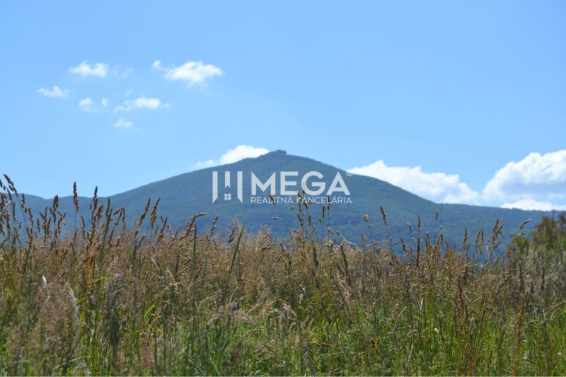 Grundstücke - Wohnen in Zemplínske Hámre mit Bergblick und blauem Himmel im Hintergrund.