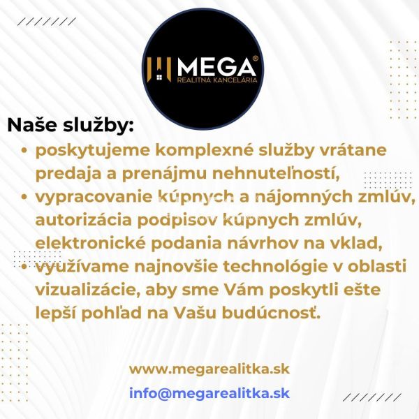 Dienstleistungen des Immobilienbüros MEGA.