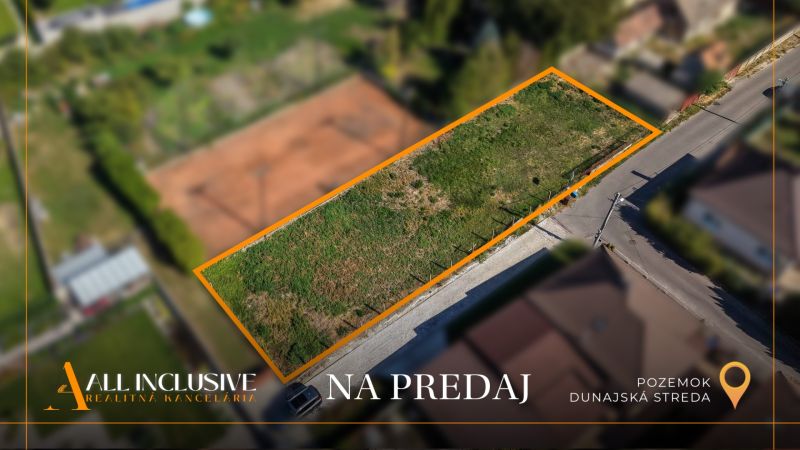 Grundstück zum Verkauf in Dunajská Streda, Malé Blahovo, geeignet für Wohnzwecke.