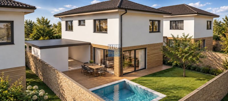 Einfamilienhaus in den Weinbergen in Senica mit Terrasse, Pool und Garten.